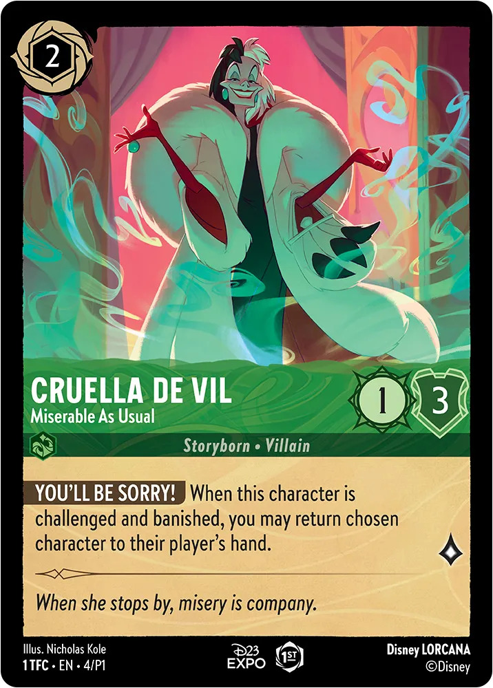 Cruella De Vil - Miserable As Always
